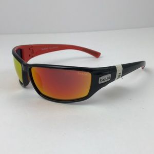 New BOLLE Python Black Red Fire Sunglasses
